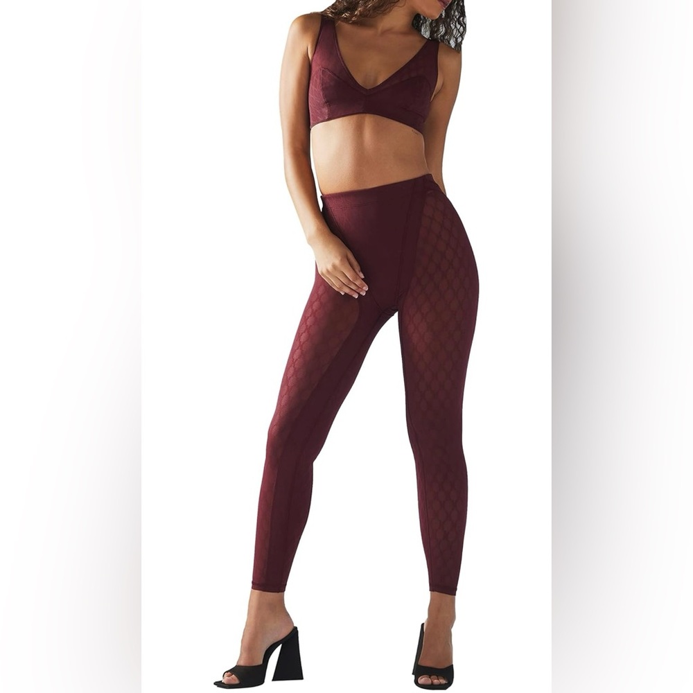 Savage X Women's Peak Performance High-Waist Mesh Legging